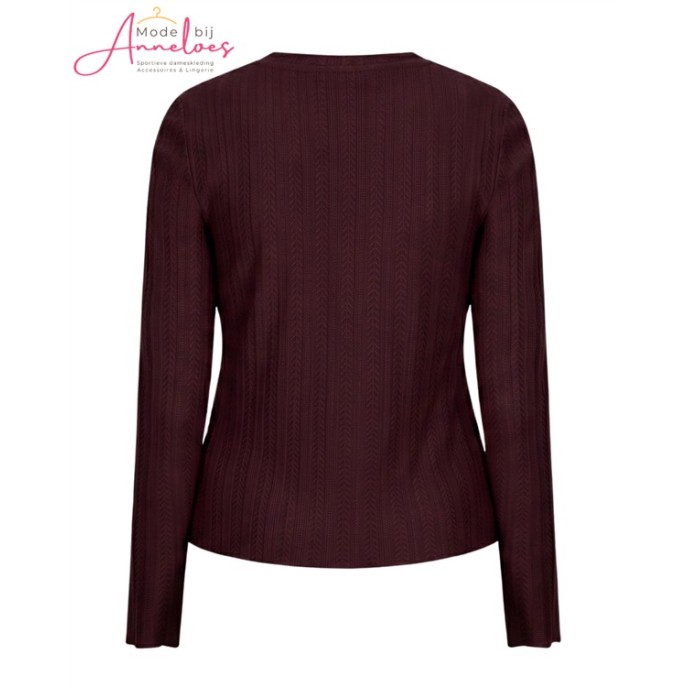 Red Button Shirt Structuur SRB5162 Burgundy Red Button Shirt Structuur SRB5162 Burgundy